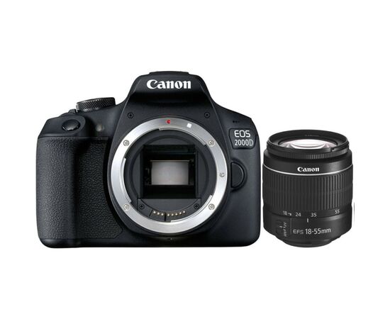 Цифровой фотоаппарат Canon EOS 2000D 18-55 DC III (2728C007AA)