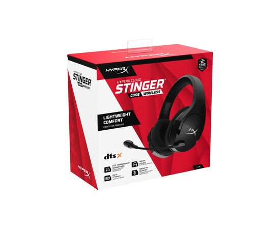 Наушники HyperX Cloud Stinger Core Wireless 7.1 Black (4P4F0AA), изображение 10 Наушники HyperX Cloud Stinger Core Wireless 7.1 Black (4P4F0AA), изображение 10