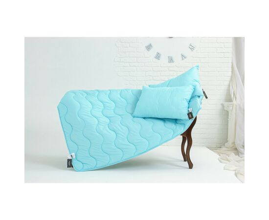 Одеяло MirSon Набор с Тенсель Всесезонный №1673 Eco Light Blue Одеяло + по (2200002657761), изображение 3 Одеяло MirSon Набор с Тенсель Всесезонный №1673 Eco Light Blue Одеяло + по (2200002657761), изображение 3