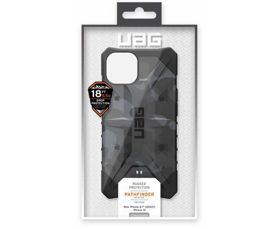 Чохол до моб. телефона Uag Apple iPhone 14 Pathfinder SE, Midnight Camo (114056114061), зображення 11 Чохол до моб. телефона Uag Apple iPhone 14 Pathfinder SE, Midnight Camo (114056114061), зображення 11