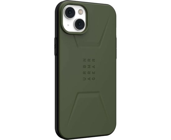 Чехол для моб. телефона Uag Apple iPhone 14 Plus Civilian Magsafe, Olive (114037117272), изображение 2 Чехол для моб. телефона Uag Apple iPhone 14 Plus Civilian Magsafe, Olive (114037117272), изображение 2
