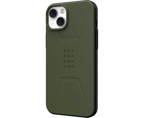 Чехол для моб. телефона Uag Apple iPhone 14 Plus Civilian Magsafe, Olive (114037117272), изображение 3 Чехол для моб. телефона Uag Apple iPhone 14 Plus Civilian Magsafe, Olive (114037117272), изображение 3