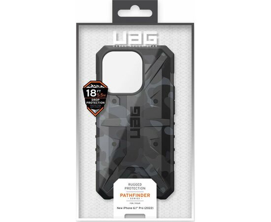 Чохол до моб. телефона Uag Apple iPhone 14 Pro Pathfinder SE, Midnight Camo (114058114061), зображення 12 Чохол до моб. телефона Uag Apple iPhone 14 Pro Pathfinder SE, Midnight Camo (114058114061), зображення 12