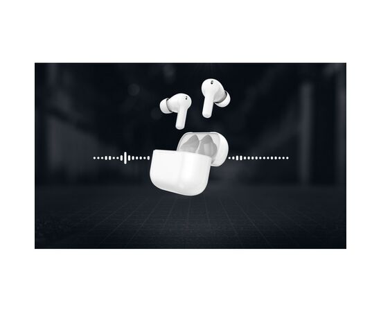 Навушники Tecno Buds 1 White (4895180763274), зображення 5 Навушники Tecno Buds 1 White (4895180763274), зображення 5