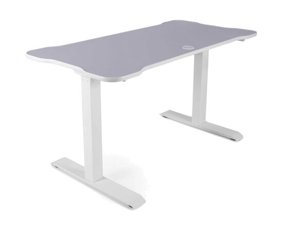 Компьютерный стол Barsky StandUp Memory All White 1350*670 (BSUAW_el-01), изображение 4 Компьютерный стол Barsky StandUp Memory All White 1350*670 (BSUAW_el-01), изображение 4