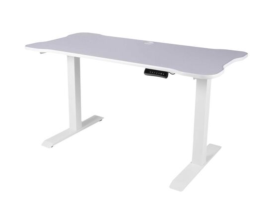 Комп'ютерний стіл Barsky StandUp Memory All White 1350*670 (BSUAW_el-01)