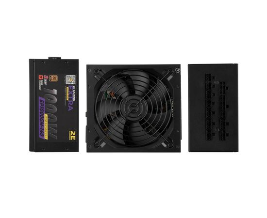 Блок питания 2E GAMING EXTRA POWER (1000W), >90, 80+ Gold, 140mm, 1xMB 24pin(20+4), 2xCPU 8pin(4+4), 4xMolex, 6x (2E-EP1000GM-140), изображение 2 Блок питания 2E GAMING EXTRA POWER (1000W), >90, 80+ Gold, 140mm, 1xMB 24pin(20+4), 2xCPU 8pin(4+4), 4xMolex, 6x (2E-EP1000GM-140), изображение 2