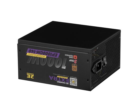 Блок питания 2E GAMING EXTRA POWER (1000W), >90, 80+ Gold, 140mm, 1xMB 24pin(20+4), 2xCPU 8pin(4+4), 4xMolex, 6x (2E-EP1000GM-140), изображение 6 Блок питания 2E GAMING EXTRA POWER (1000W), >90, 80+ Gold, 140mm, 1xMB 24pin(20+4), 2xCPU 8pin(4+4), 4xMolex, 6x (2E-EP1000GM-140), изображение 6