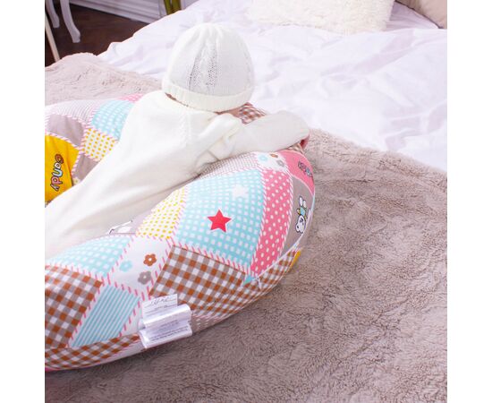 Подушка MirSon для беременных и кормления №8335 Print Line 17-0501 Hello kitty Бязь 30х170х20 см (2200006200604), изображение 5 Подушка MirSon для беременных и кормления №8335 Print Line 17-0501 Hello kitty Бязь 30х170х20 см (2200006200604), изображение 5