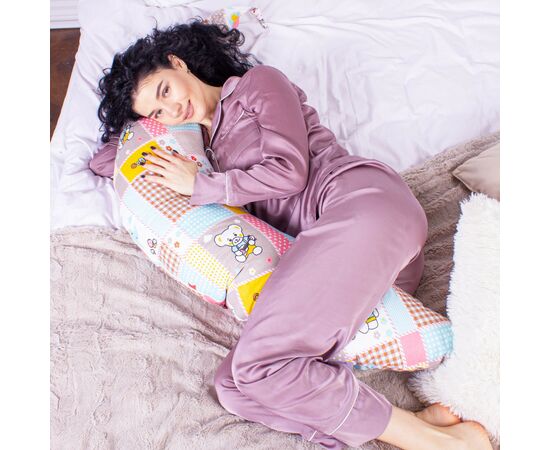 Подушка MirSon для беременных и кормления №8335 Print Line 17-0501 Hello kitty Бязь 30х170х20 см (2200006200604), изображение 8 Подушка MirSon для беременных и кормления №8335 Print Line 17-0501 Hello kitty Бязь 30х170х20 см (2200006200604), изображение 8