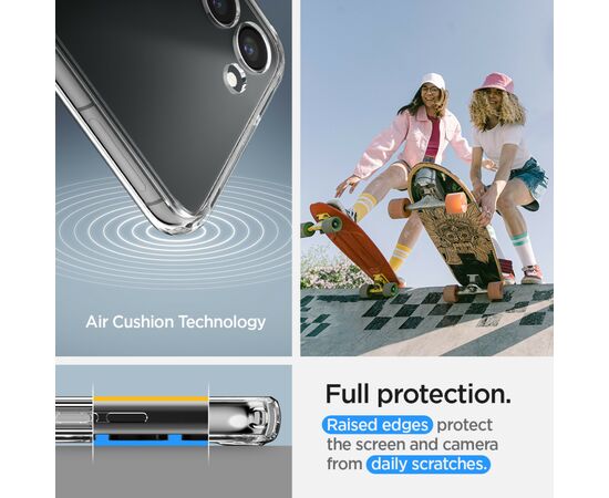 Чехол для моб. телефона Spigen Samsung Galaxy S23 Ultra Hybrid, Crystal Clear (ACS05714), изображение 10 Чехол для моб. телефона Spigen Samsung Galaxy S23 Ultra Hybrid, Crystal Clear (ACS05714), изображение 10