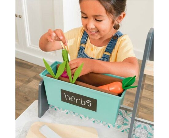 Ігровий набір KidKraft Дитяча кухня Garden Gourmet із системою легкого збирання EZ Kraft Assembly (53442), зображення 11
