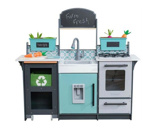 Ігровий набір KidKraft Дитяча кухня Garden Gourmet із системою легкого збирання EZ Kraft Assembly (53442), зображення 2