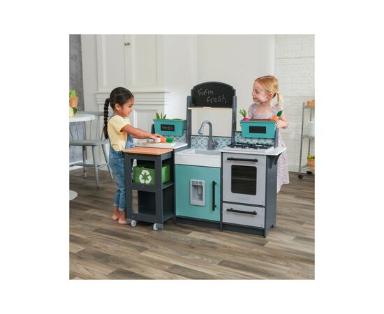Ігровий набір KidKraft Дитяча кухня Garden Gourmet із системою легкого збирання EZ Kraft Assembly (53442), зображення 6