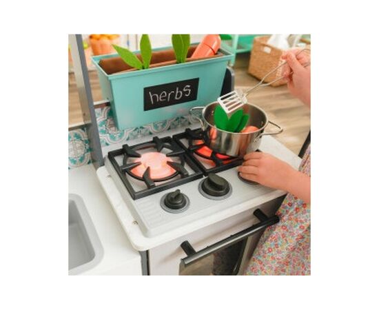 Ігровий набір KidKraft Дитяча кухня Garden Gourmet із системою легкого збирання EZ Kraft Assembly (53442), зображення 7