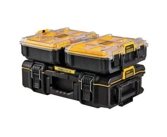 Ящик для инструментов DeWALT TOUGHSYSTEM 2.0 1/2, 261х385х124 мм (DWST83392-1), изображение 10 Ящик для инструментов DeWALT TOUGHSYSTEM 2.0 1/2, 261х385х124 мм (DWST83392-1), изображение 10