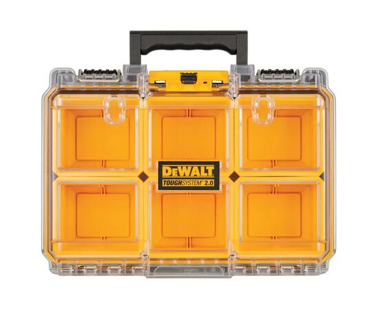 Ящик для инструментов DeWALT TOUGHSYSTEM 2.0 1/2, 261х385х124 мм (DWST83392-1), изображение 4 Ящик для инструментов DeWALT TOUGHSYSTEM 2.0 1/2, 261х385х124 мм (DWST83392-1), изображение 4