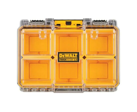 Ящик для инструментов DeWALT TOUGHSYSTEM 2.0 1/2, 261х385х124 мм (DWST83392-1), изображение 5 Ящик для инструментов DeWALT TOUGHSYSTEM 2.0 1/2, 261х385х124 мм (DWST83392-1), изображение 5
