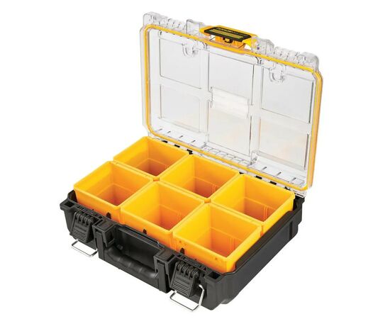 Ящик для инструментов DeWALT TOUGHSYSTEM 2.0 1/2, 261х385х124 мм (DWST83392-1), изображение 6 Ящик для инструментов DeWALT TOUGHSYSTEM 2.0 1/2, 261х385х124 мм (DWST83392-1), изображение 6