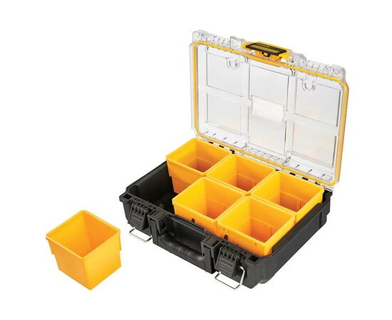 Ящик для инструментов DeWALT TOUGHSYSTEM 2.0 1/2, 261х385х124 мм (DWST83392-1), изображение 7 Ящик для инструментов DeWALT TOUGHSYSTEM 2.0 1/2, 261х385х124 мм (DWST83392-1), изображение 7