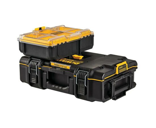 Ящик для инструментов DeWALT TOUGHSYSTEM 2.0 1/2, 261х385х124 мм (DWST83392-1), изображение 9 Ящик для инструментов DeWALT TOUGHSYSTEM 2.0 1/2, 261х385х124 мм (DWST83392-1), изображение 9