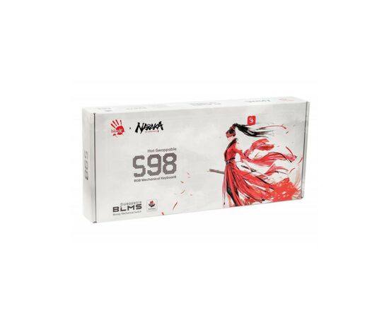 Клавиатура A4Tech Bloody S98 RGB Red Switch USB Naraka (Bloody S98 Naraka), изображение 12 Клавиатура A4Tech Bloody S98 RGB Red Switch USB Naraka (Bloody S98 Naraka), изображение 12