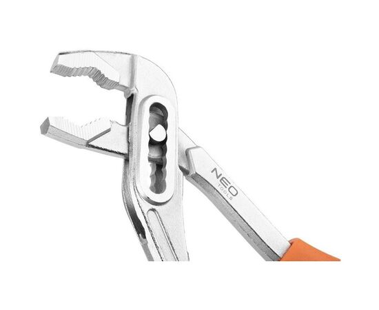 Клещи Neo Tools трубные, переставные, диапазон 10-45 мм, CrV, 250мм (02-401), изображение 3 Клещи Neo Tools трубные, переставные, диапазон 10-45 мм, CrV, 250мм (02-401), изображение 3