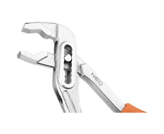 Клещи Neo Tools трубные, переставные, диапазон 10-45 мм, CrV, 250мм (02-401), изображение 9 Клещи Neo Tools трубные, переставные, диапазон 10-45 мм, CrV, 250мм (02-401), изображение 9