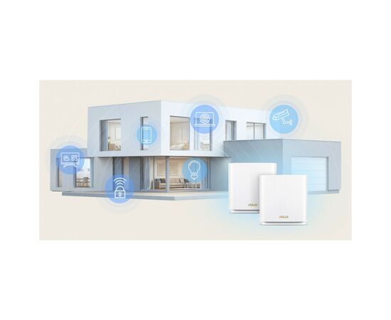 Маршрутизатор ASUS ZenWiFi XT9 2PK (90IG0740-MO3B40), изображение 11 Маршрутизатор ASUS ZenWiFi XT9 2PK (90IG0740-MO3B40), изображение 11