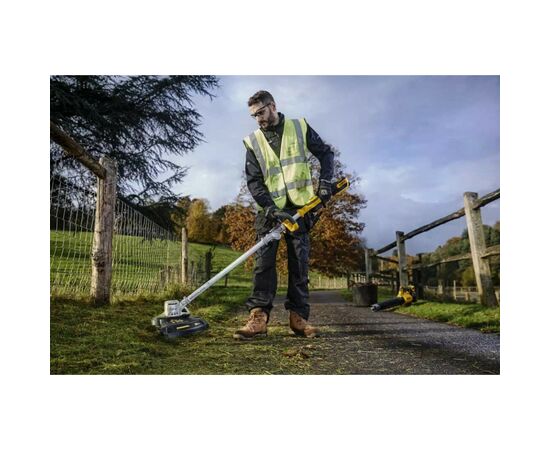 Триммер садовый DeWALT 18 В, 5Ач, леска 2 мм, ширина кошения 36 см (DCMST561P1), изображение 6 Триммер садовый DeWALT 18 В, 5Ач, леска 2 мм, ширина кошения 36 см (DCMST561P1), изображение 6