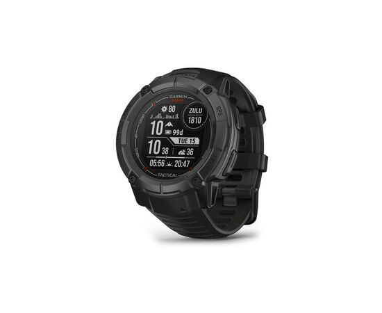 Смарт-годинник Garmin Instinct 2X, Solar, Tactical Edition, Black, GPS (010-02805-03)