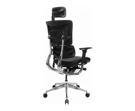 Офісне крісло GT Racer X-807 Black (X-807 Leather Black (P-02)), зображення 2 Офісне крісло GT Racer X-807 Black (X-807 Leather Black (P-02)), зображення 2