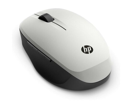 Мишка HP Dual Mode Bluetooth/Wireless Silver (6CR72AA), зображення 2 Мишка HP Dual Mode Bluetooth/Wireless Silver (6CR72AA), зображення 2