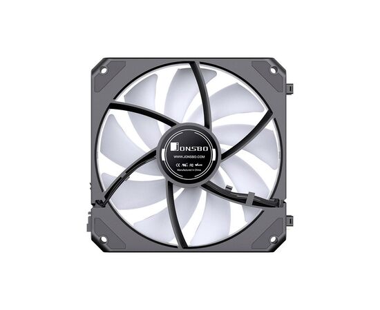 Кулер для корпуса JONSBO ZG-120BR Black, изображение 11 Кулер для корпуса JONSBO ZG-120BR Black, изображение 11