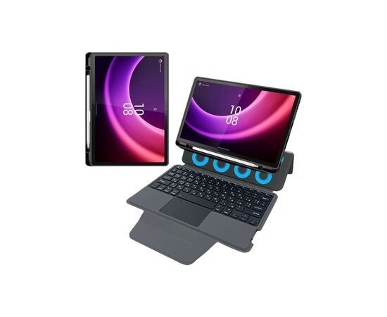 Чехол для планшета AirOn Premium Lenovo Tab P11 (TB-J606F) with Keyboard (4822352781101), изображение 5 Чехол для планшета AirOn Premium Lenovo Tab P11 (TB-J606F) with Keyboard (4822352781101), изображение 5