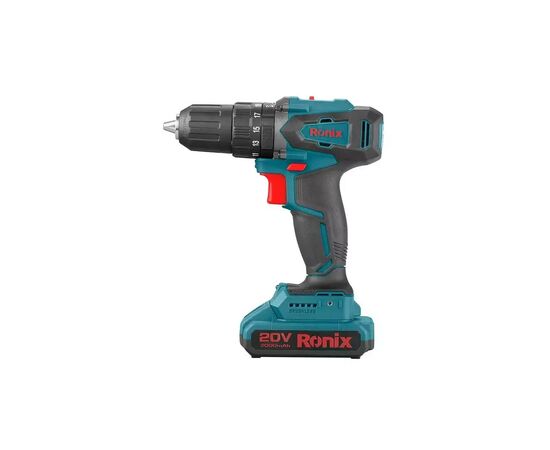 Шуруповерт Ronix ударний акумуляторний 20В, 2Ah х 2 (8900K)