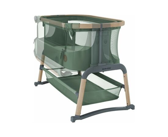 Кроватка Maxi-Cosi приставное Iora Air Beyond Green (2121045110), изображение 6 Кроватка Maxi-Cosi приставное Iora Air Beyond Green (2121045110), изображение 6