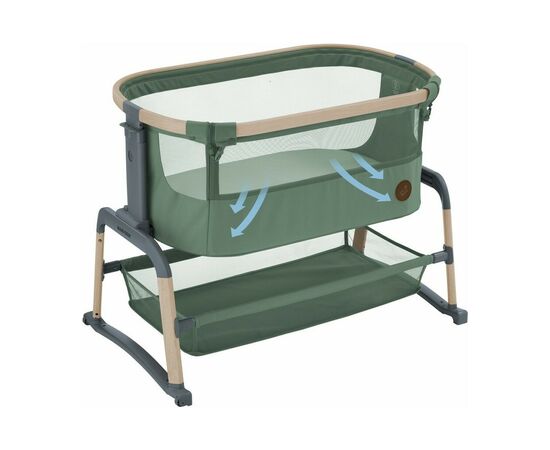 Кроватка Maxi-Cosi приставное Iora Air Beyond Green (2121045110), изображение 8 Кроватка Maxi-Cosi приставное Iora Air Beyond Green (2121045110), изображение 8