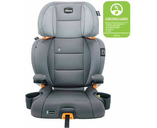 Автокресло Chicco KidFit ClearTex Plus Серое (79627.12.07), изображение 2