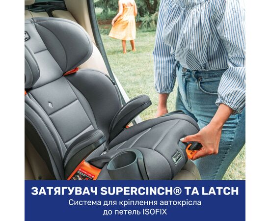 Автокресло Chicco KidFit ClearTex Plus Серое (79627.12.07), изображение 3