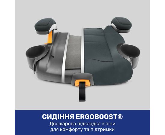 Автокресло Chicco KidFit ClearTex Plus Серое (79627.12.07), изображение 7