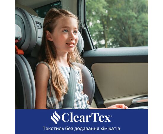 Автокресло Chicco KidFit ClearTex Plus Серое (79627.12.07), изображение 8