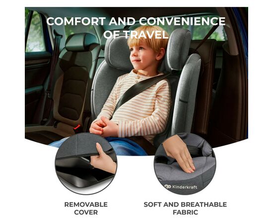 Автокресло Kinderkraft Oneto3 i-Size Harbour Blue (KCONE300BLU0000) (5902533922192), изображение 12 Автокресло Kinderkraft Oneto3 i-Size Harbour Blue (KCONE300BLU0000) (5902533922192), изображение 12