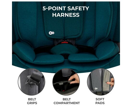 Автокресло Kinderkraft Oneto3 i-Size Harbour Blue (KCONE300BLU0000) (5902533922192), изображение 9 Автокресло Kinderkraft Oneto3 i-Size Harbour Blue (KCONE300BLU0000) (5902533922192), изображение 9