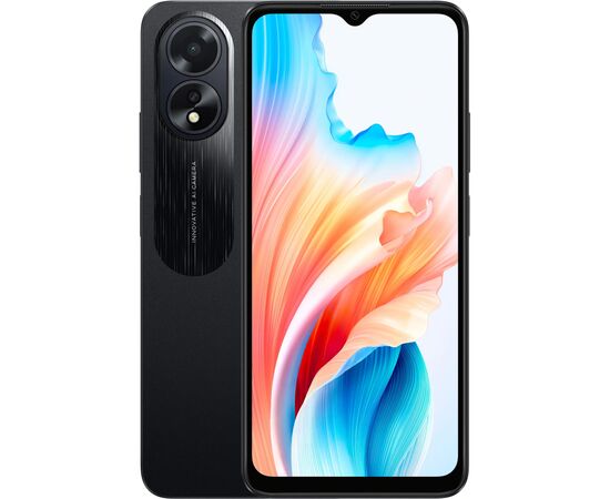 Мобильный телефон Oppo A18 4/128GB Glowing Black (OFCPH2591_ BLACK_4/128)