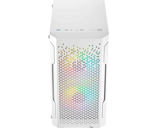 Корпус Logic concept ARAMIS MESH+GLASS ARGB fans 3x120mm WHITE (AM-ARAMIS-20-0000000-0002), зображення 4 Корпус Logic concept ARAMIS MESH+GLASS ARGB fans 3x120mm WHITE (AM-ARAMIS-20-0000000-0002), зображення 4