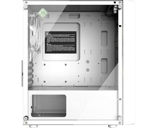 Корпус Logic concept ARAMIS MESH+GLASS ARGB fans 3x120mm WHITE (AM-ARAMIS-20-0000000-0002), зображення 6 Корпус Logic concept ARAMIS MESH+GLASS ARGB fans 3x120mm WHITE (AM-ARAMIS-20-0000000-0002), зображення 6