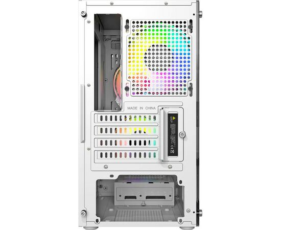 Корпус Logic concept ARAMIS MESH+GLASS ARGB fans 3x120mm WHITE (AM-ARAMIS-20-0000000-0002), зображення 9 Корпус Logic concept ARAMIS MESH+GLASS ARGB fans 3x120mm WHITE (AM-ARAMIS-20-0000000-0002), зображення 9