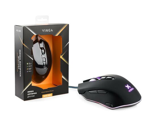 Мишка Vinga MSG-869 black, зображення 11 Мишка Vinga MSG-869 black, зображення 11