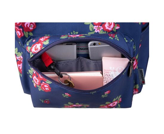 Рюкзак для ноутбука Wenger 16" Colleague Navy Floral Print (606469), изображение 12 Рюкзак для ноутбука Wenger 16" Colleague Navy Floral Print (606469), изображение 12